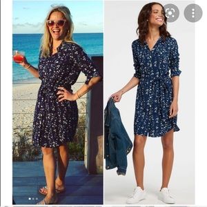 Draper James Daisy Vine Belted Dress